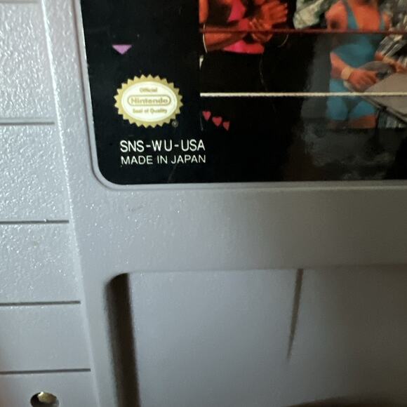 WWF Royal Rumble Super Nintendo SNES, 1992 Authentic - TESTED & Working ! - Picture 4 of 10